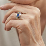 Vintage Blue Ring