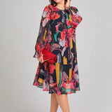 Florinda™ Elegantne Lilleline Kleid