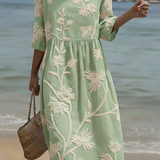 Paige | Elegantne Lillene Kleid