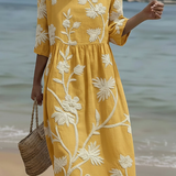 Lauren | Elegantne Lilled Kleid
