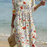 Nikola | Elegant Floral Dress