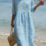 Jade | Elegant Floral Dress