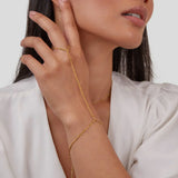 Golden bracelet for women