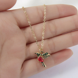 Hummingbird necklace