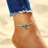 Bracelet with stars, shells and natural stones