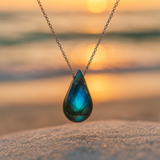 Labradorite necklace