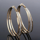 Aros Retro Dorados