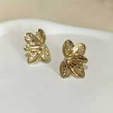 Interim pair of flower earrings