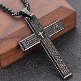 Moodne unisex ristiga kaelakee