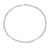 Women's necklace with stainless steel chain
