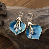 Vintage Earrings Beads and Flowers