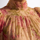 Rosario | Lilleline Chiffon Pikad Kleidid