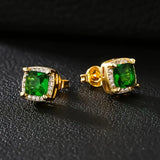 Customer Carina Emerald Earrings