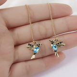 Hummingbird necklace