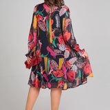 Florinda™ Elegantne Lilleline Kleid