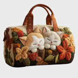 Gladys - Hand-crafted soft travel bag
