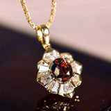 Red Gold Necklace