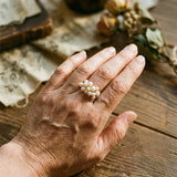 Classic Pear Halo Ring