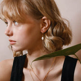 Pearl earrings