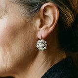 Vintage golden earrings