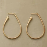 Aros Vintage Dorados Chic