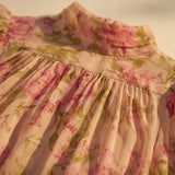 Rosario | Lilleline Chiffon Pikad Kleidid