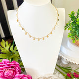 Necklace Melita with a heart pendant