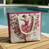 Lined Knitted Beach Bag Ballerina