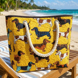 Soft Beach Bag for Dachshunds