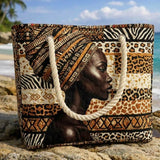 Padded Beach Bag Melanin Queen