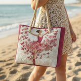 Lined Knitted Beach Bag Ballerina