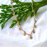 Necklace Melita with a heart pendant