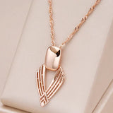Dark golden necklace