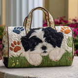 Lucille - Handmade soft travel bag