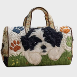 Lucille - Handmade soft travel bag