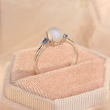 Louisa moonstone ring