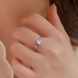 Louisa moonstone ring