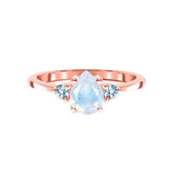 Louisa moonstone ring