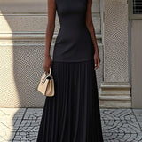 Shania™ Pleated Maxi Kleid