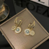 Gold Kaleidoscope Earrings