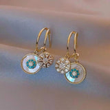 Gold Kaleidoscope Earrings