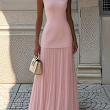 Shania™ Pleated Maxi Kleid