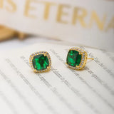 Customer Carina Emerald Earrings