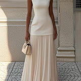 Shania™ Pleated Maxi Kleid