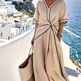 Cassia™ Elegantne Looduslik Kleit
