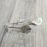 Fragrant Flowers Sterling Silver Earrings