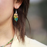 Imperial Jasper earrings Genesis