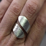 Modern Silver Ring