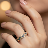 Old golden coloured ring