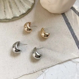 Asymmetrical Metal Earrings